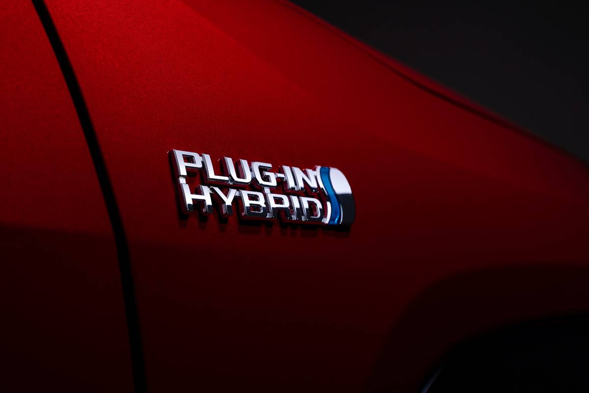 2021 Toyota RAV4 Prime plug-in hybrid emblem