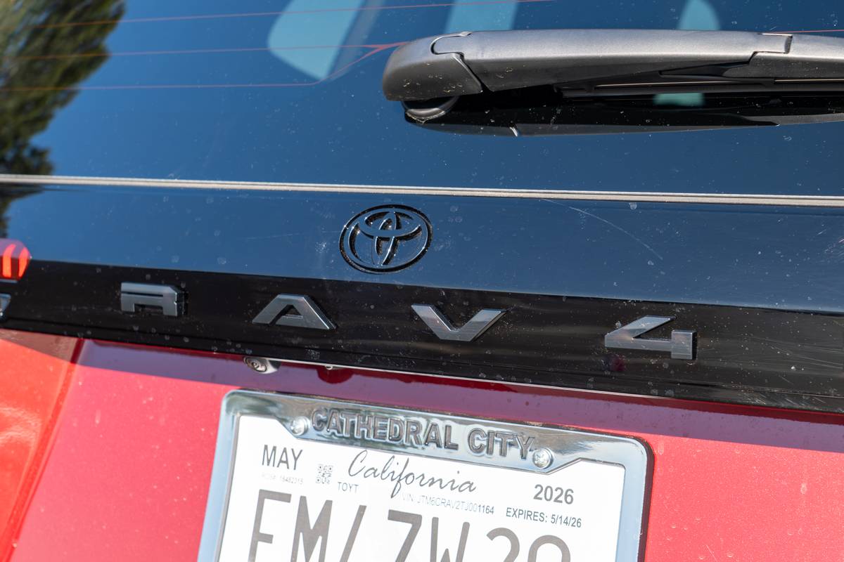 toyota rav4 hybrid le awd 2026 35 exterior badge detail jpg