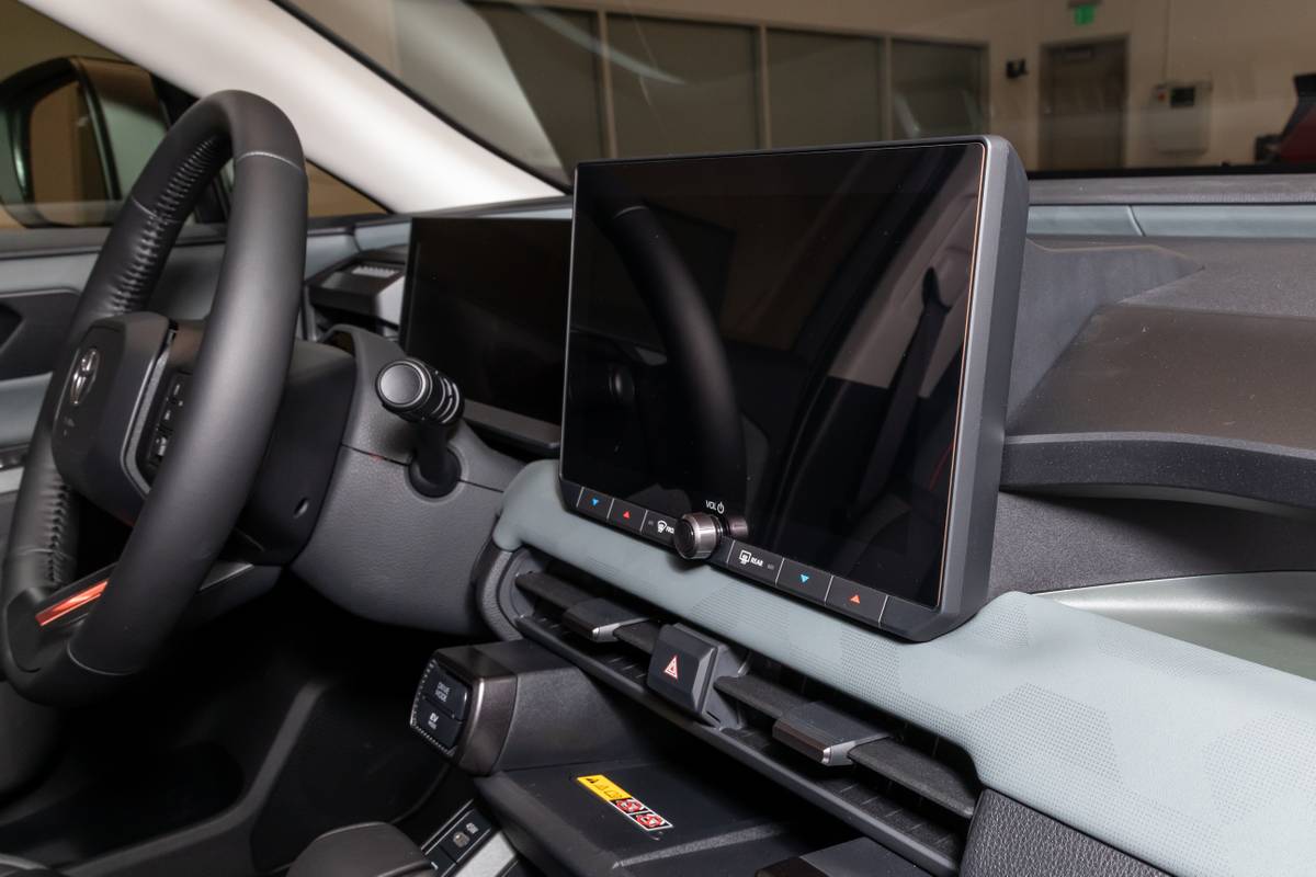 toyota rav4 woodland 2026 103 interior center stack display jpg