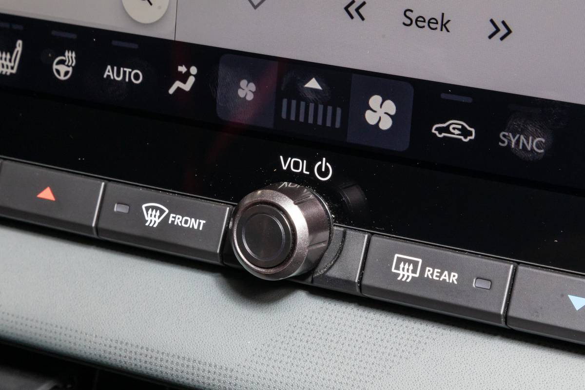 toyota rav4 woodland 2026 120 interior center stack display controls scaled jpg