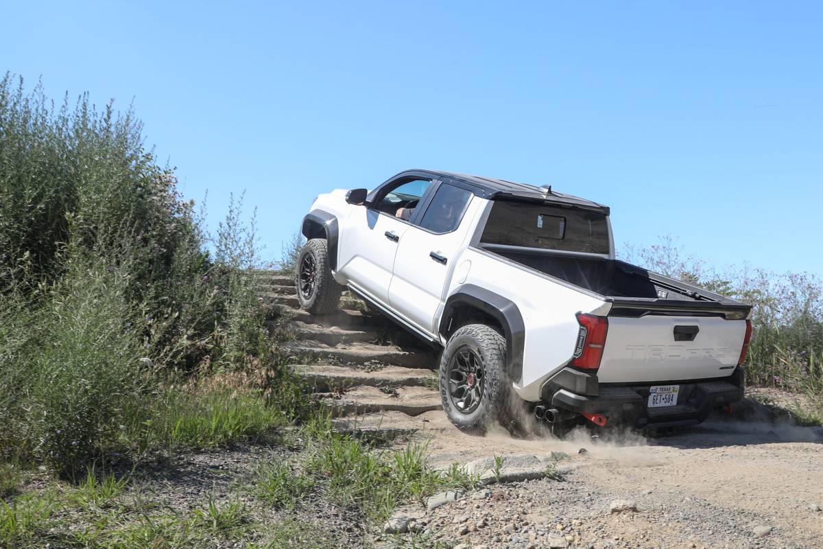 toyota tacoma trd pro 2025 01 exterior dynamic offroad rear angle scaled jpg