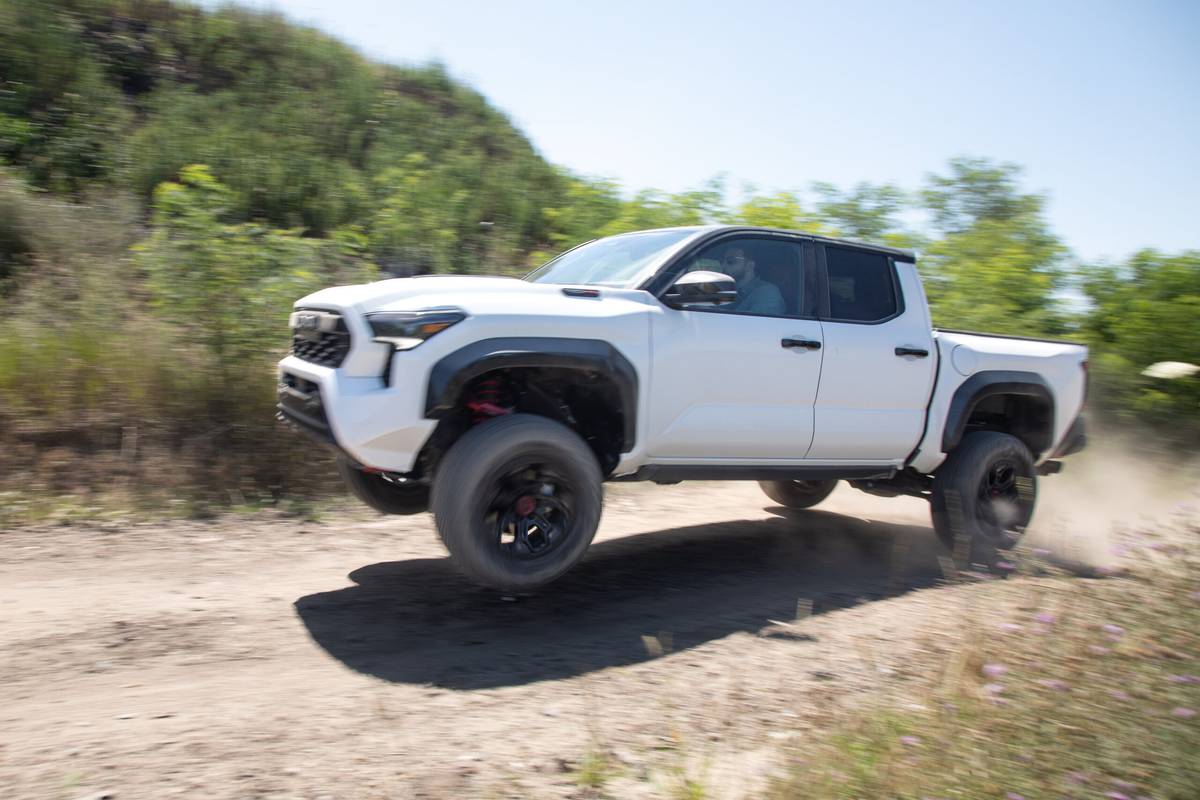 toyota tacoma trd pro 2025 22 exterior dynamic offroad front angle scaled jpg