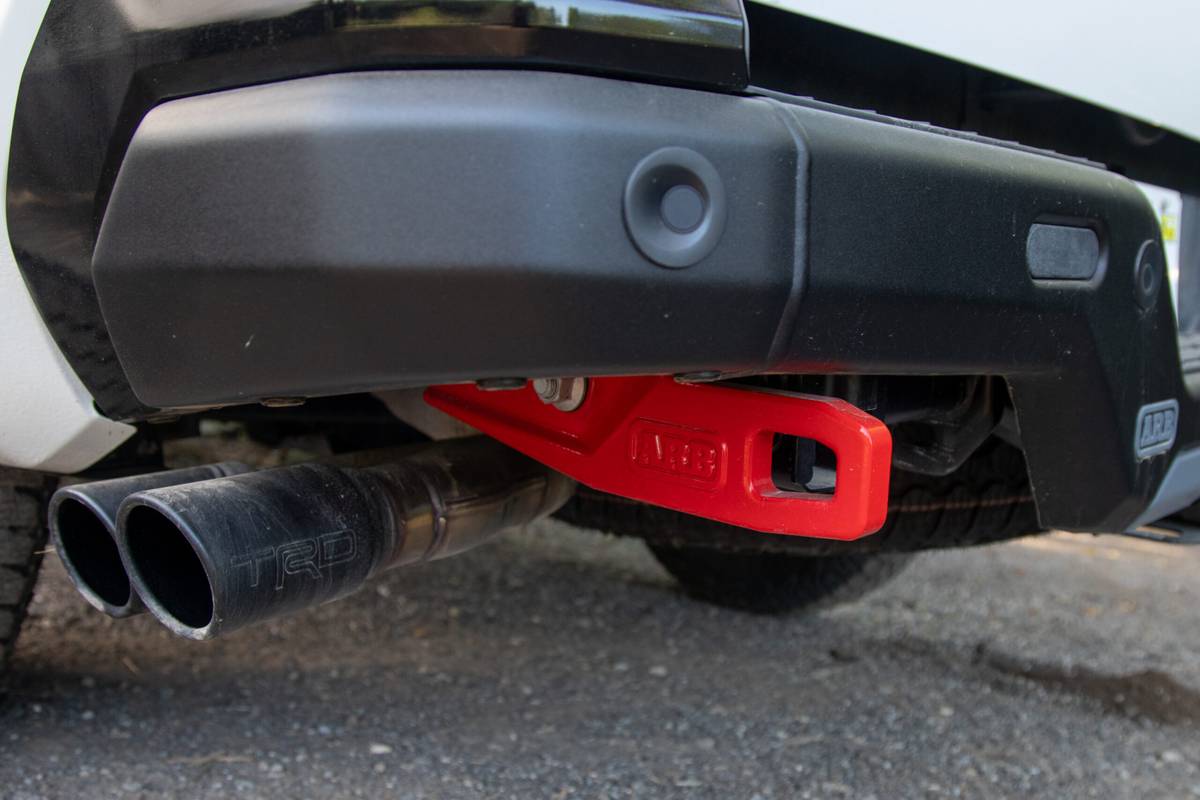 toyota tacoma trd pro 2025 45 exterior taiilpipe tow hook scaled jpg