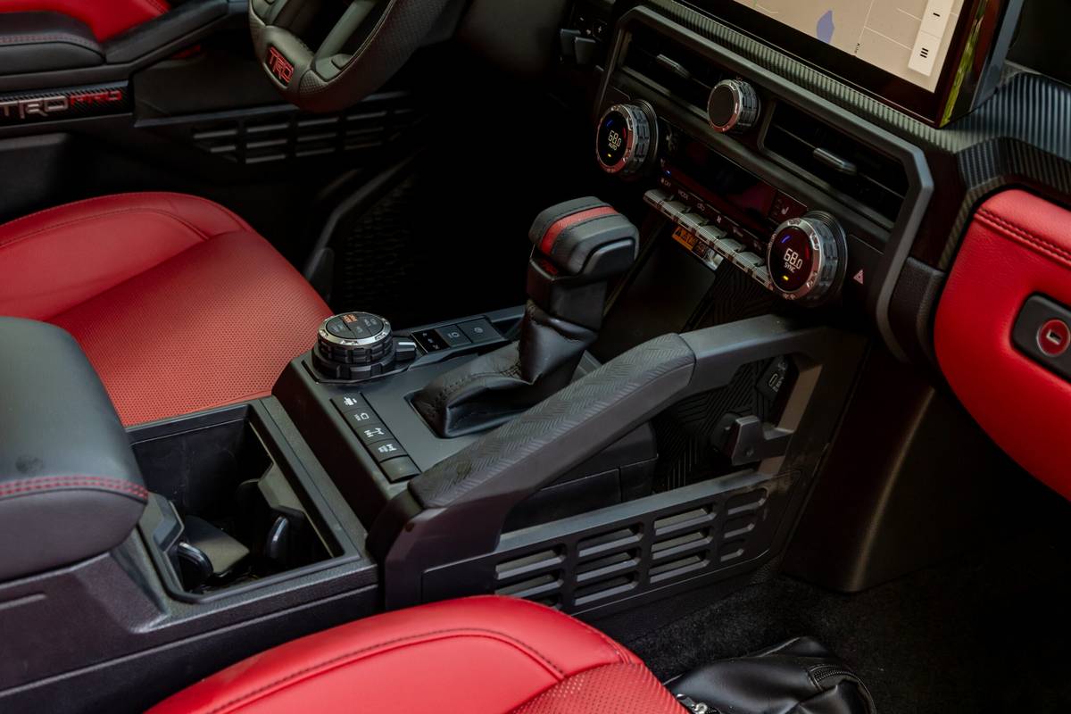toyota tacoma trd pro 2025 69 interior center console scaled jpg