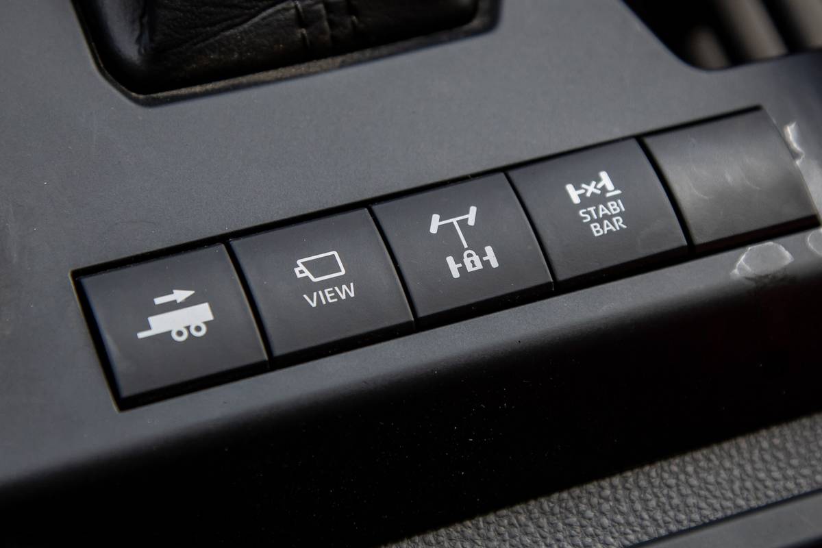 toyota tacoma trd pro 2025 75 interior center console controls scaled jpg