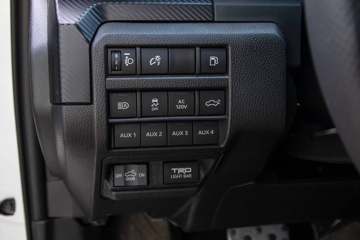 toyota tacoma trd pro 2025 79 interior dashboard controls scaled jpg