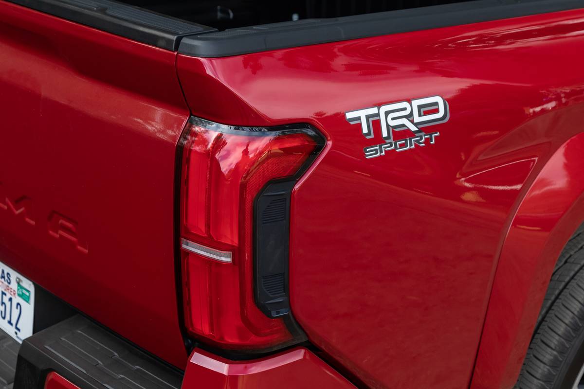 toyota tacoma trd sport double cab 2024 43 exterior rear badge scaled jpg
