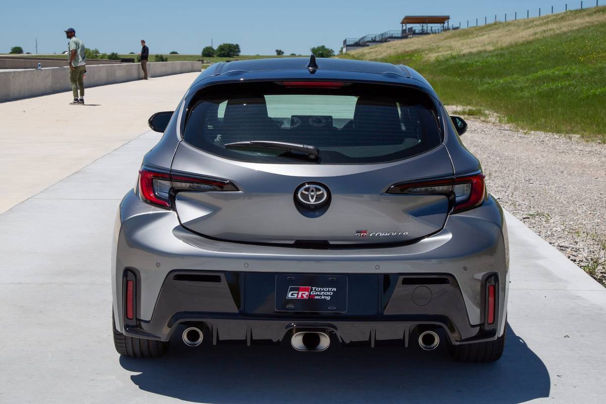 toyota toyota corolla gr 2025 08 exterior rear silver scaled jpg