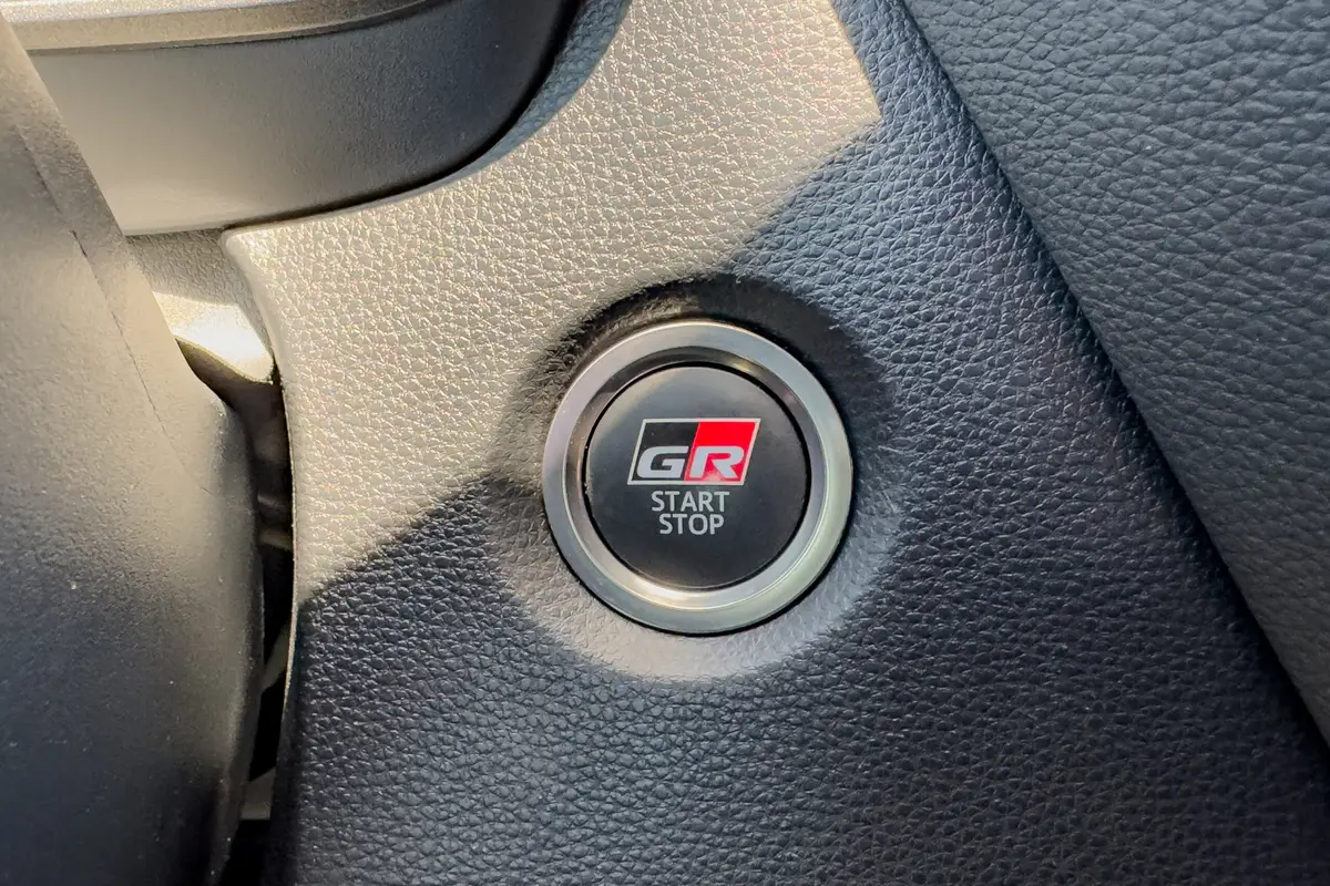 toyota toyota corolla gr 2025 18 interior start stop scaled jpg