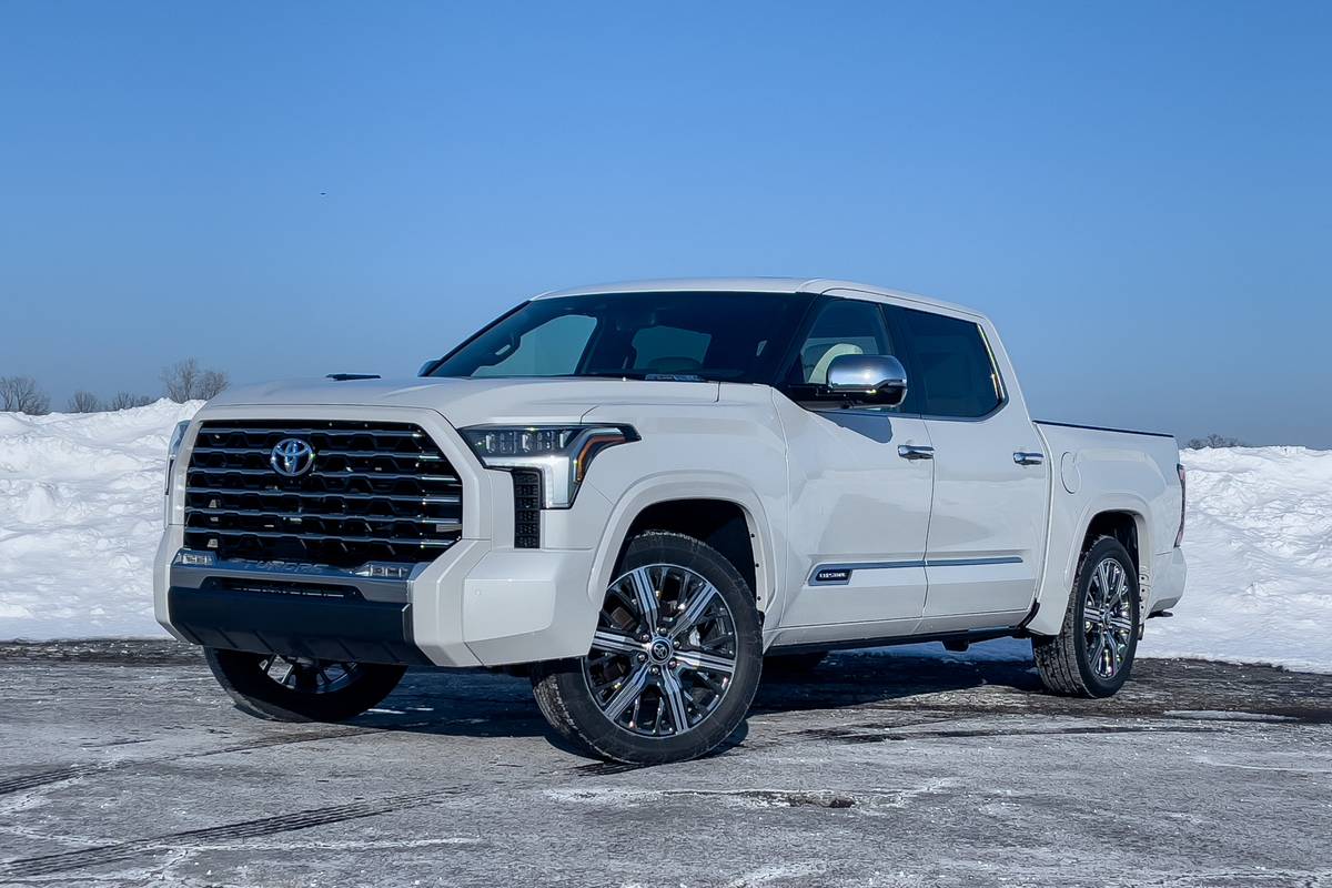 2022 Toyota Tundra Capstone The Nicest Toyota Pickup You Can Buy   Toyota Tundra Capstone 2022 01 Exterior Front Angle Truck White Scaled 