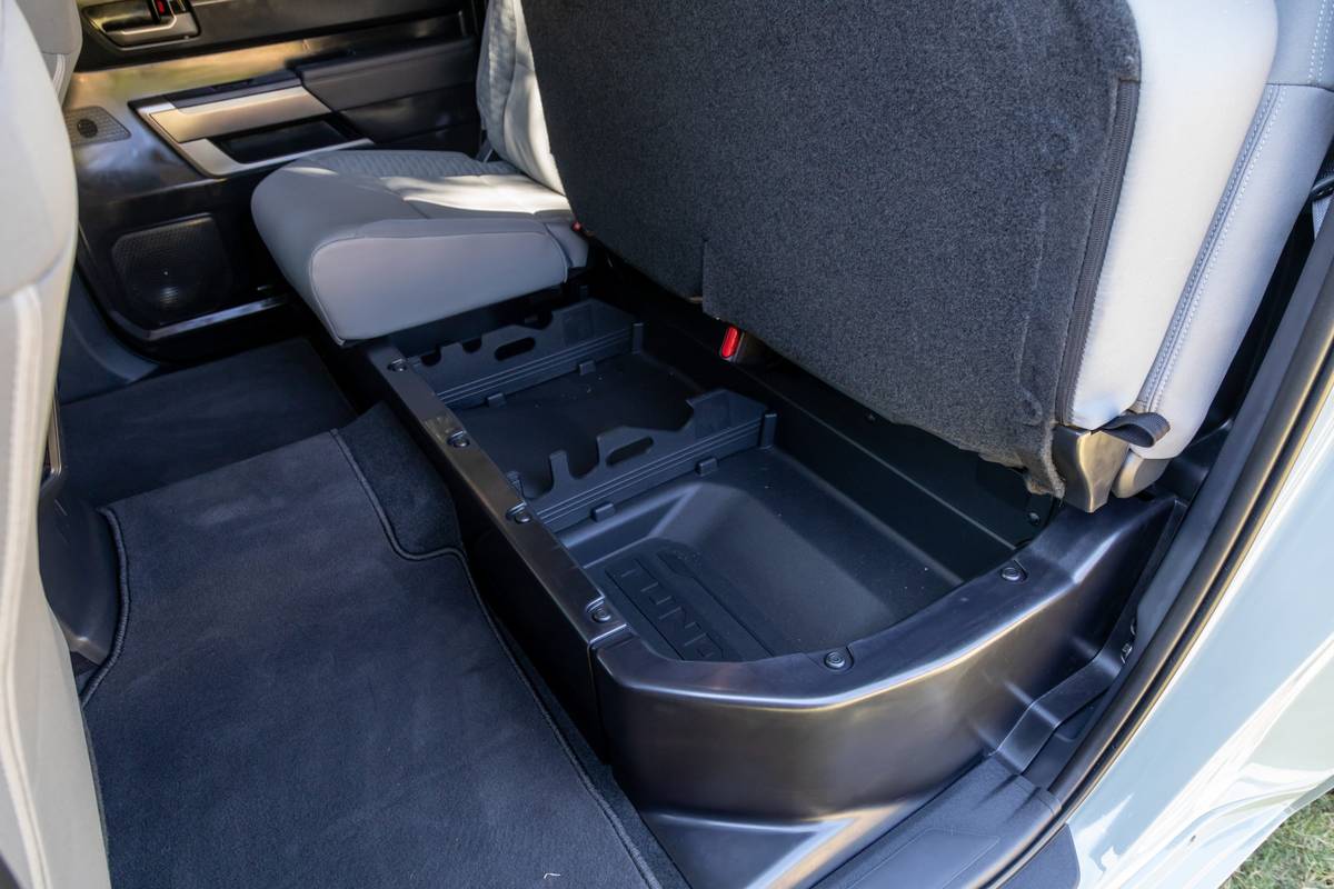 toyota tundra sr5 trd sport 2022 14 backseat compartment interior truck scaled jpg
