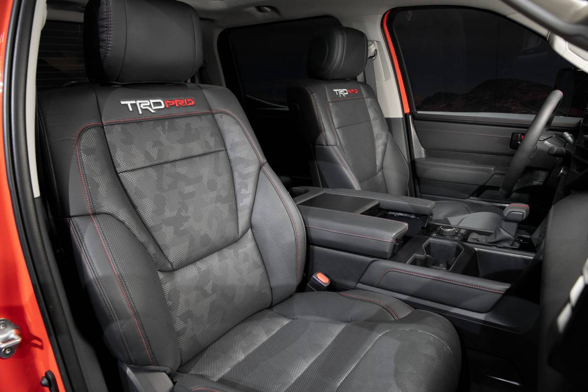 2022 TRD front seats