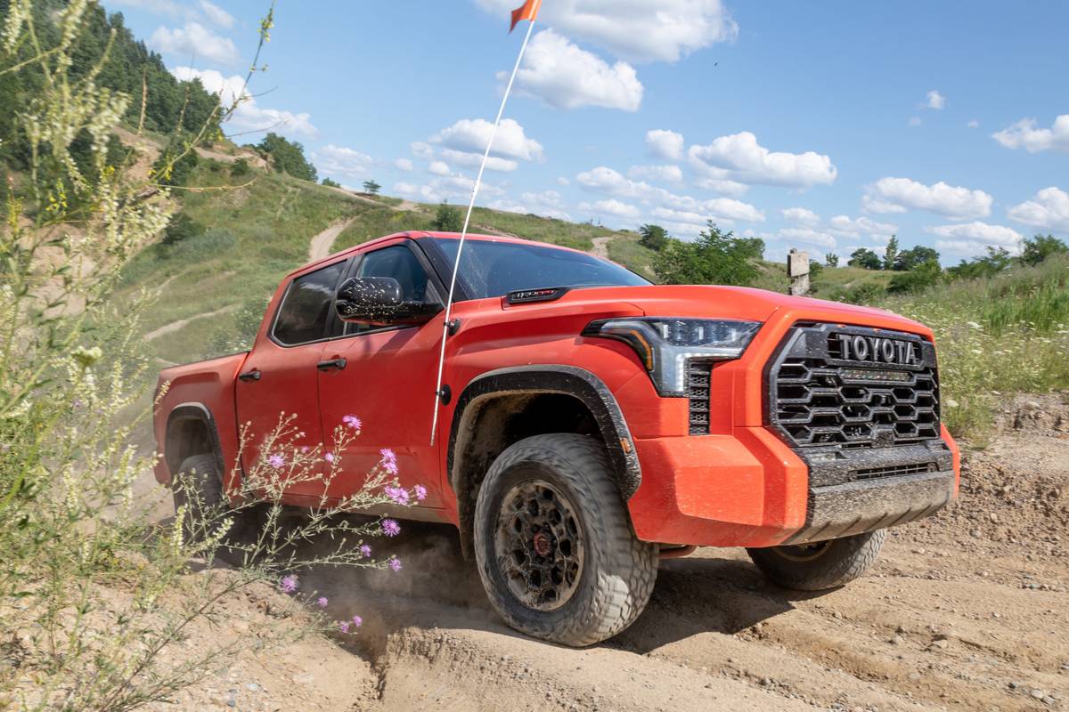 Off-Roading in the 2022 Toyota Tundra TRD Pro | Cars.com