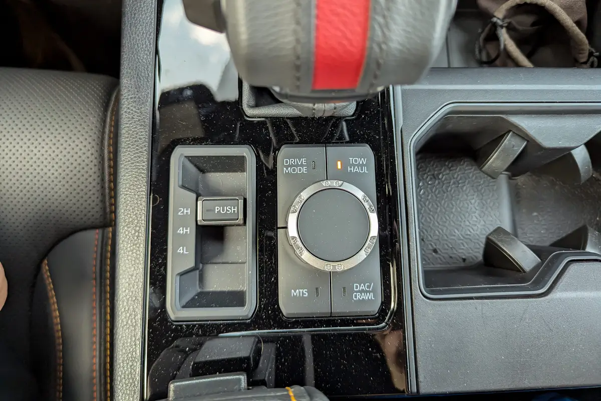 toyota tundra trd rally 2025 24 interior drive mode scaled jpg