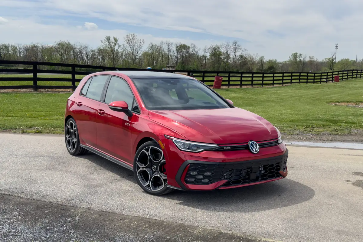 volkswagen gti 2025 01 exterior front angle scaled jpg