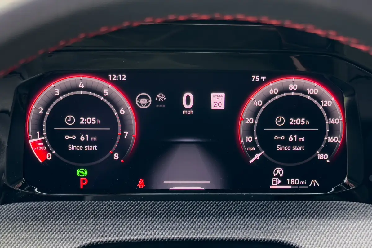 volkswagen gti 2025 16 interior instrument panel scaled jpg