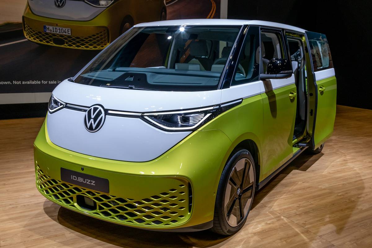 Up Close With The Volkswagen Id Buzz Not Your Average Minivan