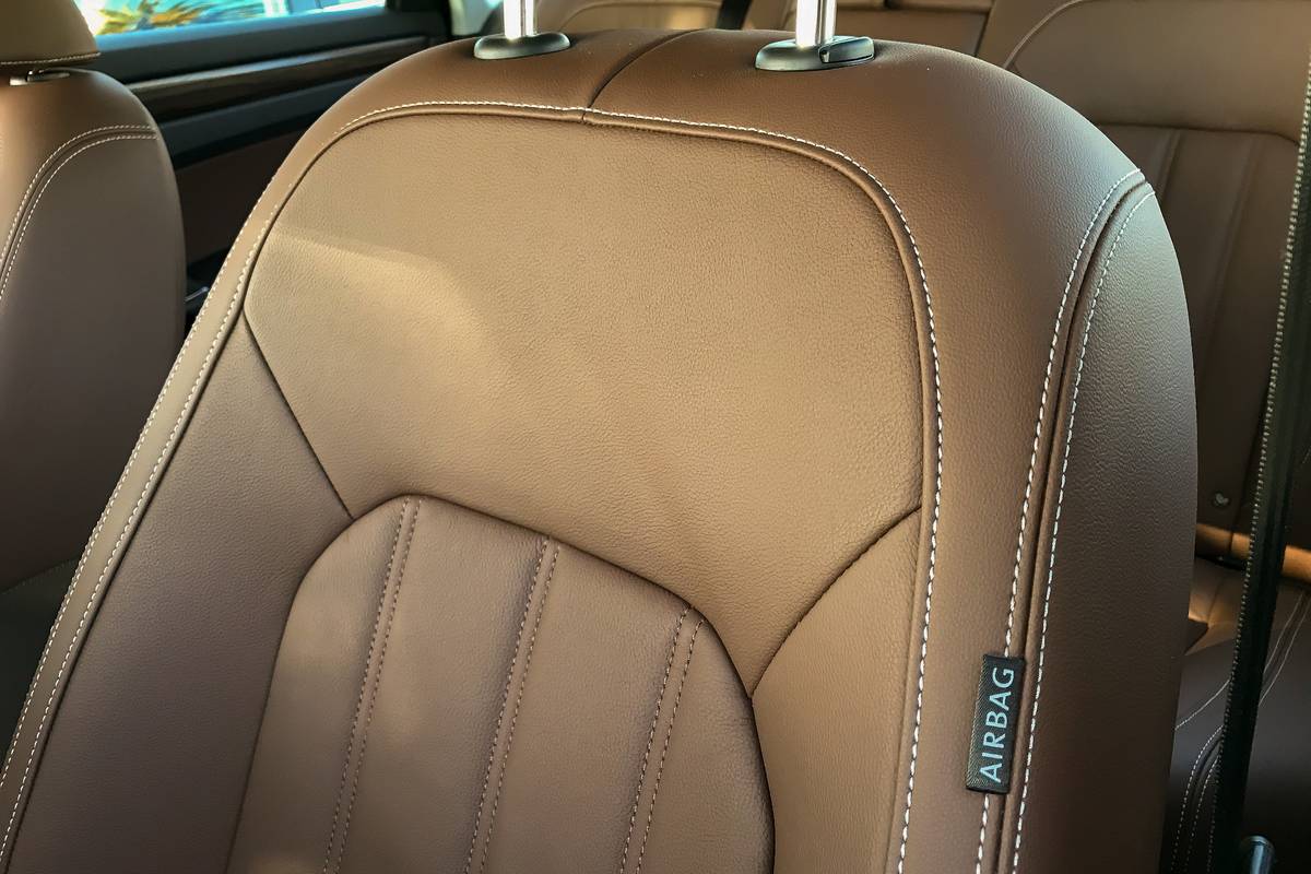 volkswagen passat 2020 20 front row  interior  seat  upholstery jpg