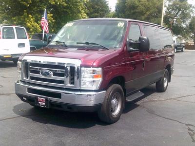 burgundy van
