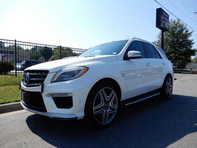 Used 2014 Mercedes Benz M Class Ml 63 Amg Suv In North Little Rock Ar Autocom 4jgda7eb3ea302509