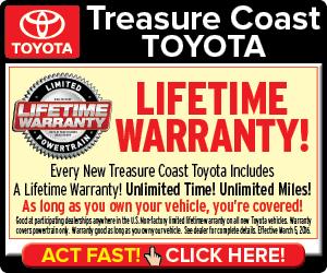 Toyota Of Stuart >> Treasure Coast Toyota Of Stuart In Stuart Including Address Toyota Of Stuart >> Treasure Coast Toyota Of Stuart In Stuart Including Address