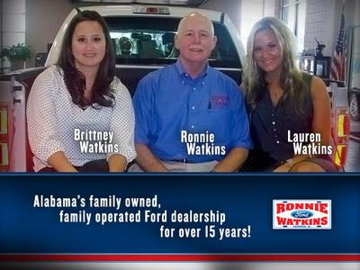 Ronnie Watkins Ford in Gadsden including address, phone, dealer reviews ...