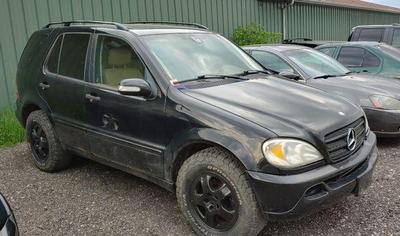 Used 2002 Mercedes Benz M Class Ml320 4matic Suv In Delaware Oh Autocom 4jgab54e12a311110