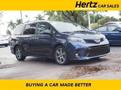 Used 2018 Toyota Sienna Se Passenger Van In Fort Lauderdale Fl