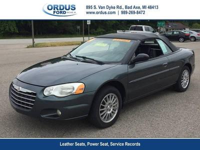 Used 2004 Chrysler Sebring Lxi Convertible In Bad Axe Mi Auto