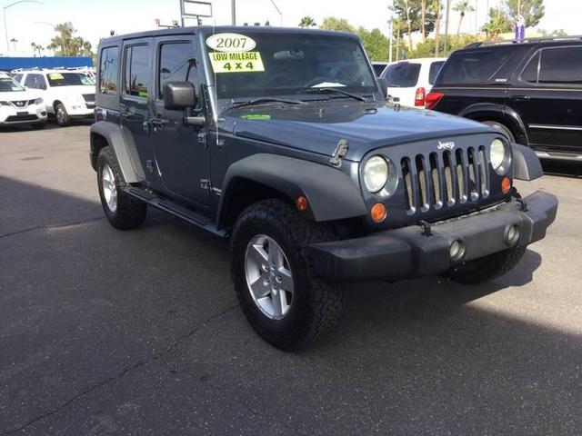 Used 2007 Jeep Wrangler Unlimited X Suv In Mesa Az Auto Com